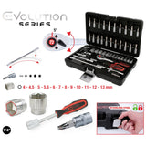 INSTICKSNYCKELSATS 1/4" – 48 delar – KS Tools 917.0648