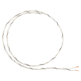 Auto-Connect tvinnad högtalarkabel 2x0.8mm² vit, pris per meter