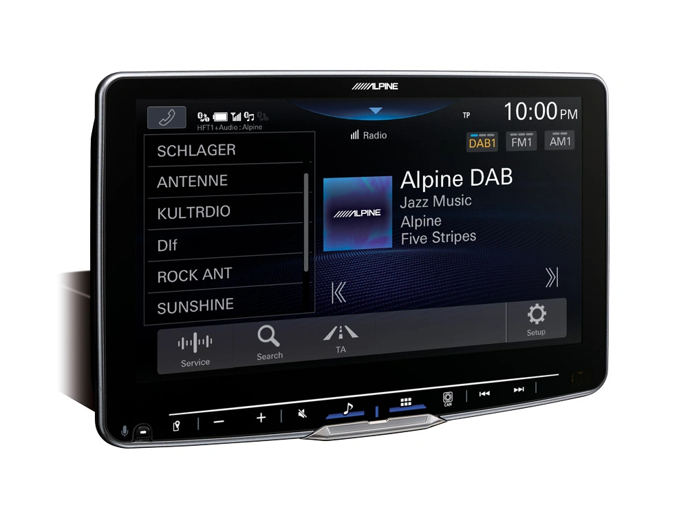 Alpine ILX-F905DU8 (Halo 9, 2:a gen.), bilstereo till Fiat Ducato 8