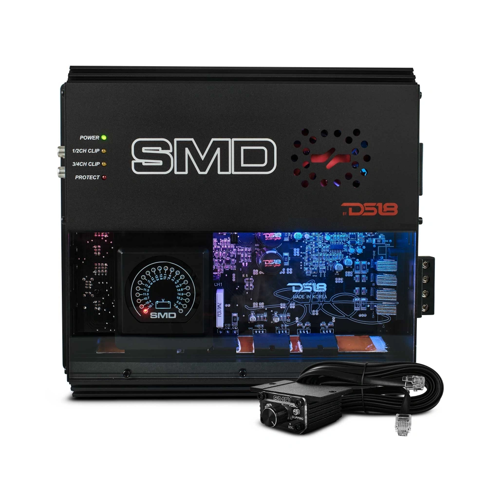 DS18 SMD-200.4AB, 4-kanaligt slutsteg - Steve Meade Designs