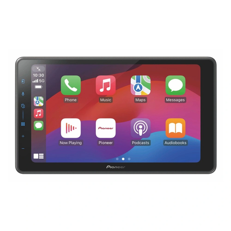 Pioneer SPH-EVO98DAB-UNI2, dubbel-DIN med 9" skärm, trådlös CarPlay & Android Auto