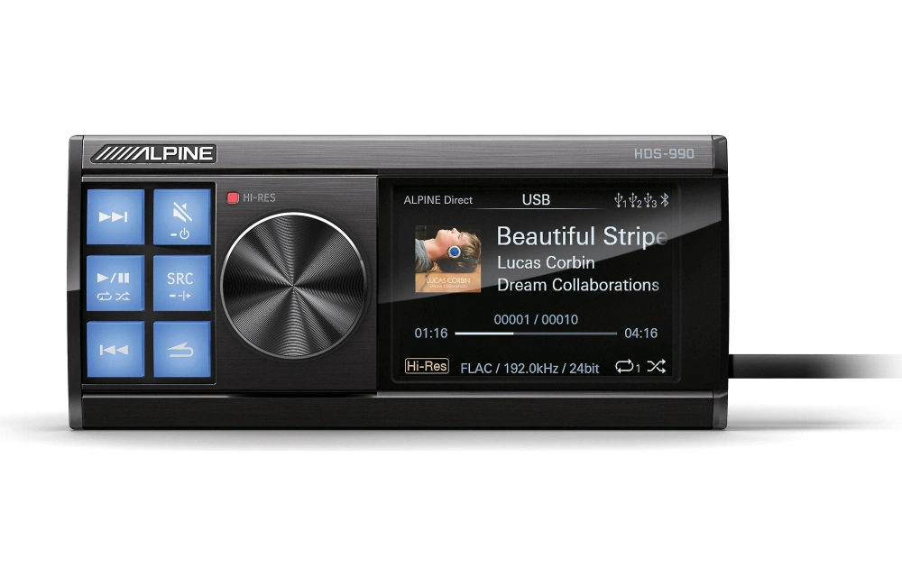 Alpine Status HDS-990, förstklassig mediaspelare