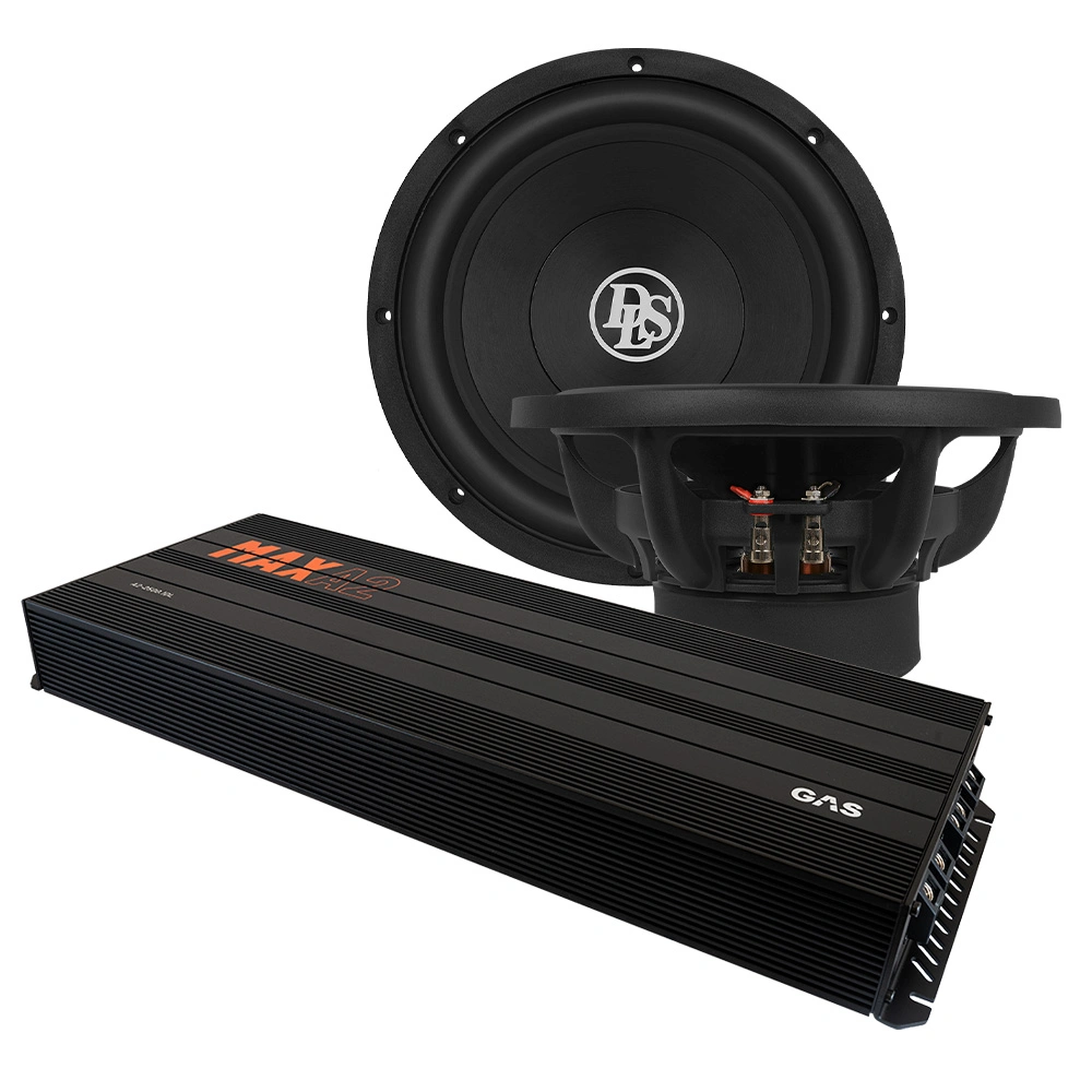 2-pack DLS Reference RCW12.D2 & GAS MAX A2-2500.1DL, baspaket