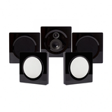 DLS Flatbox D-One On-Wall 5.0 högtalarpaket, svart