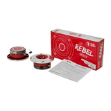 4-pack Bass Habit SPL Elite med Rebel SR25T och Ragnarök steg, SPL kit