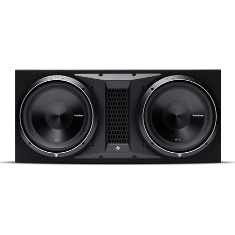 Rockford Fosgate P3 2x12 baslåda & GAS MAX A2-2500.1DL, baspaket