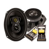 DLS Performance M3710i 7x10" koaxialhögtalare & Reference CCi-2, hatthyllepaket