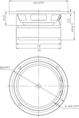 Dayton Audio DS90-8