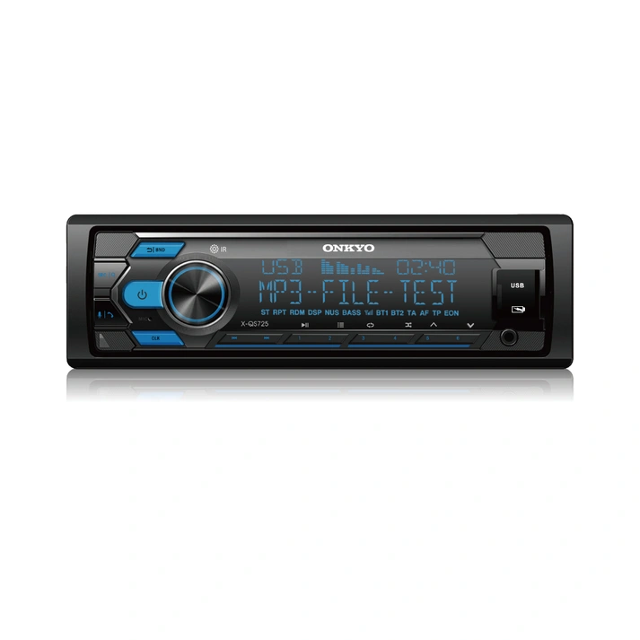 Onkyo X-QS725, Bluetooth-bilstereo med 3 par lågnivå (4V)
