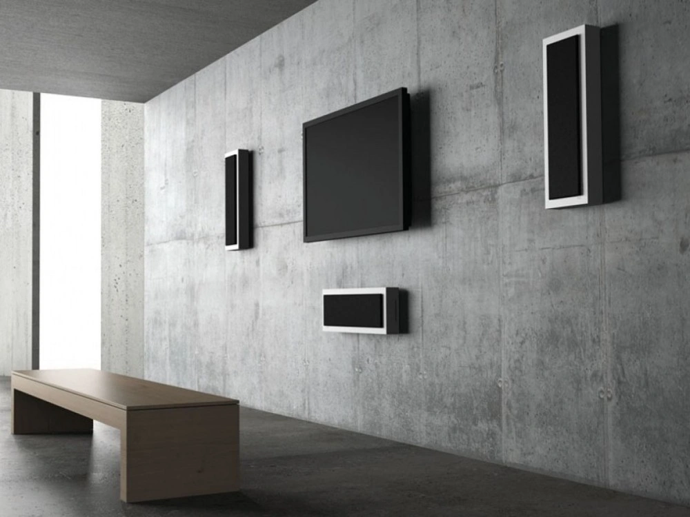 DLS Flatbox XL on-wall högtalare i mattvitt, styck