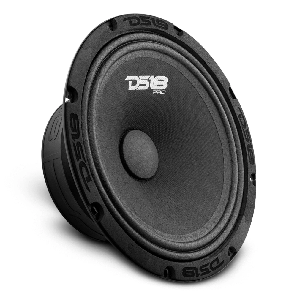 4st DS18 PRO-GM8.4 i raggarplanka med MAD PT2-254 horndiskanter