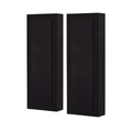 2-pack DLS Flatbox Slim Large vägghögtalare, mattsvart