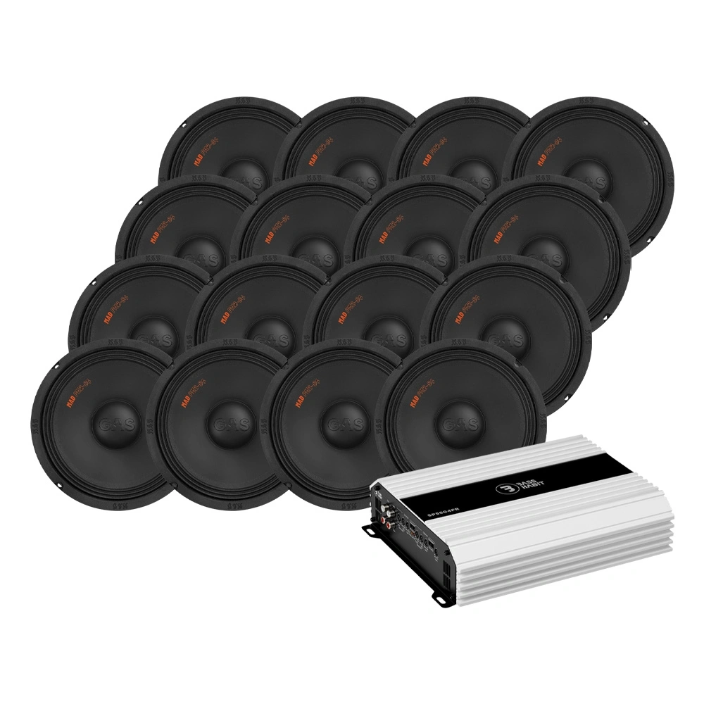 16-pack GAS MAD PM2-64 med SP5504FR, SPL-paket