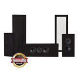 DLS Flatbox XL On-Wall 5.0 högtalarpaket, svart