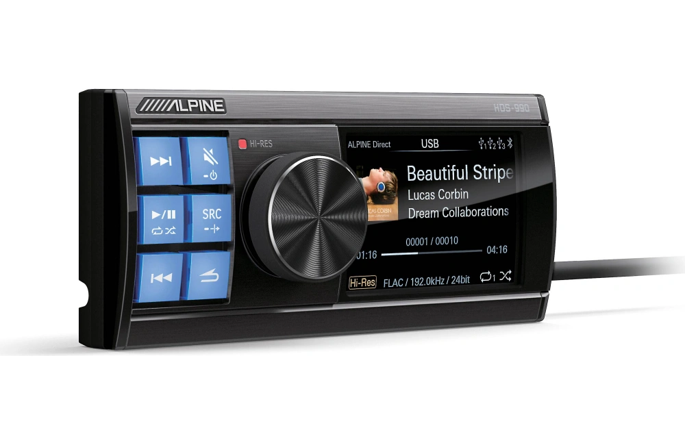 Alpine Status HDS-990, förstklassig mediaspelare