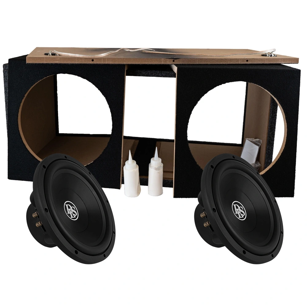 2-pack DLS Reference 2x12 tums baslåda med RCW12.D2, i byggsats
