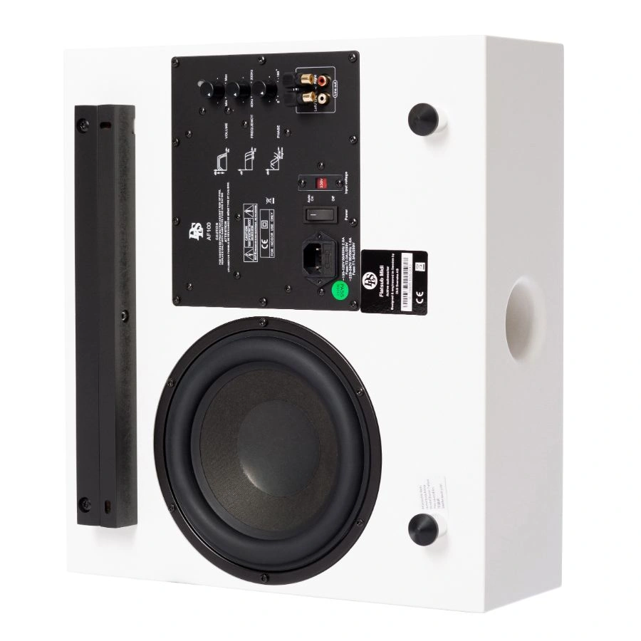 DLS Flatbox Mini On-Wall 2.1 högtalarpaket, vit
