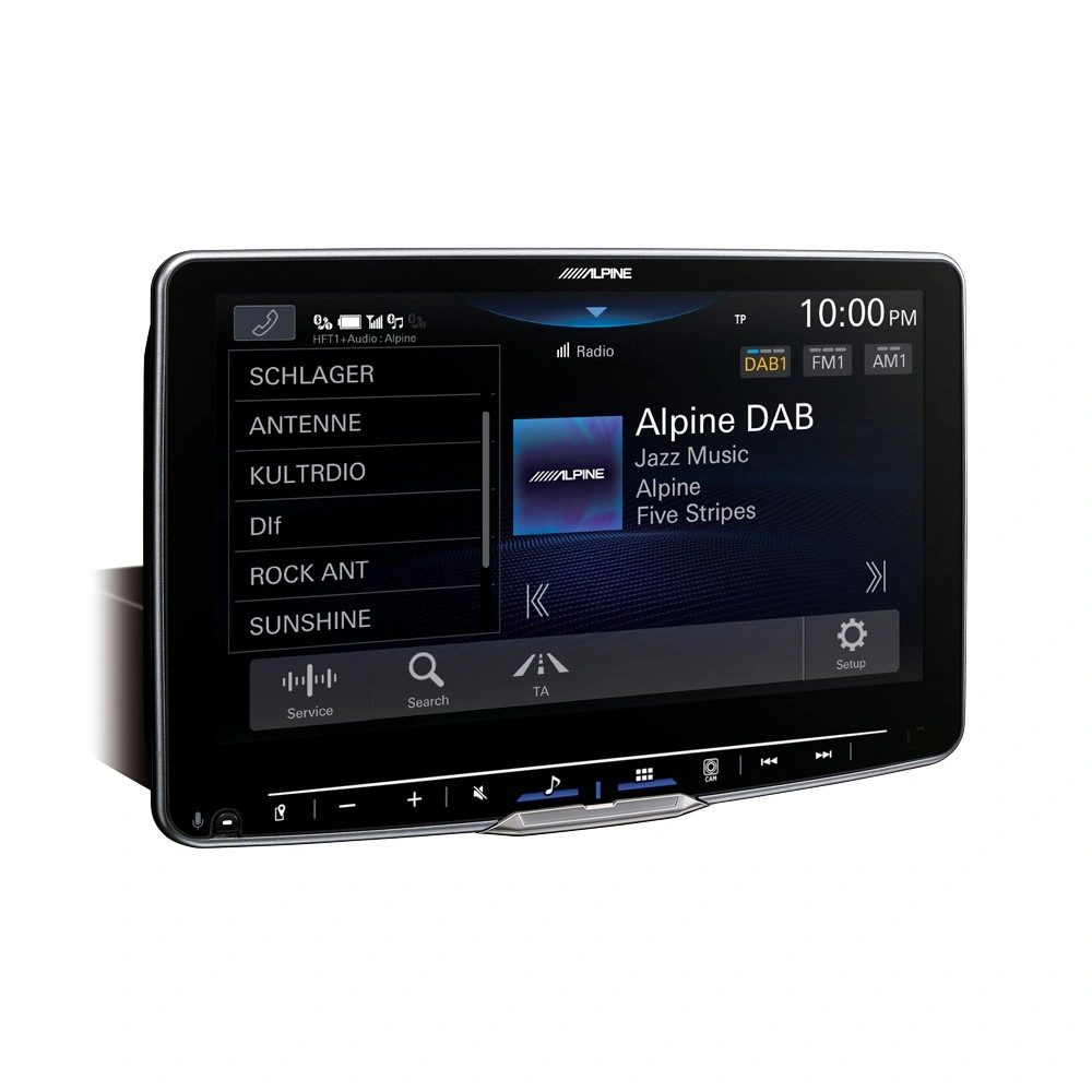 Alpine iLX-F905T6 (Halo 9, 2:a gen.), bilstereo till Volkswagen T5/T6