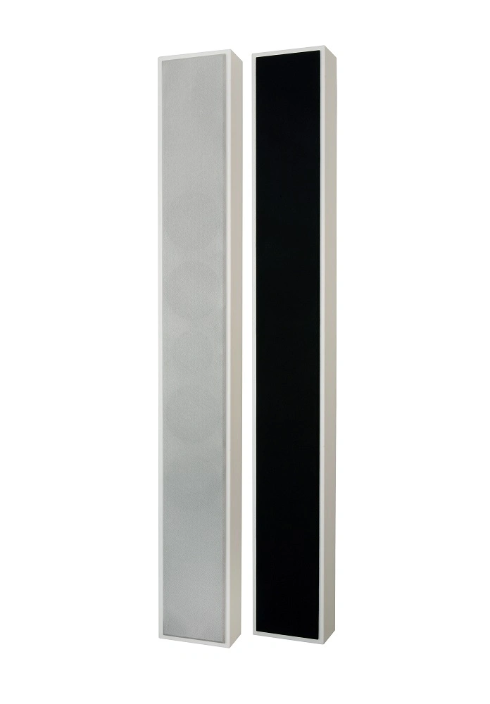 2-pack DLS Flatbox Slim XL on-wall högtalare, mattvitt