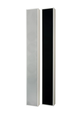 2-pack DLS Flatbox Slim XL on-wall högtalare, mattvitt