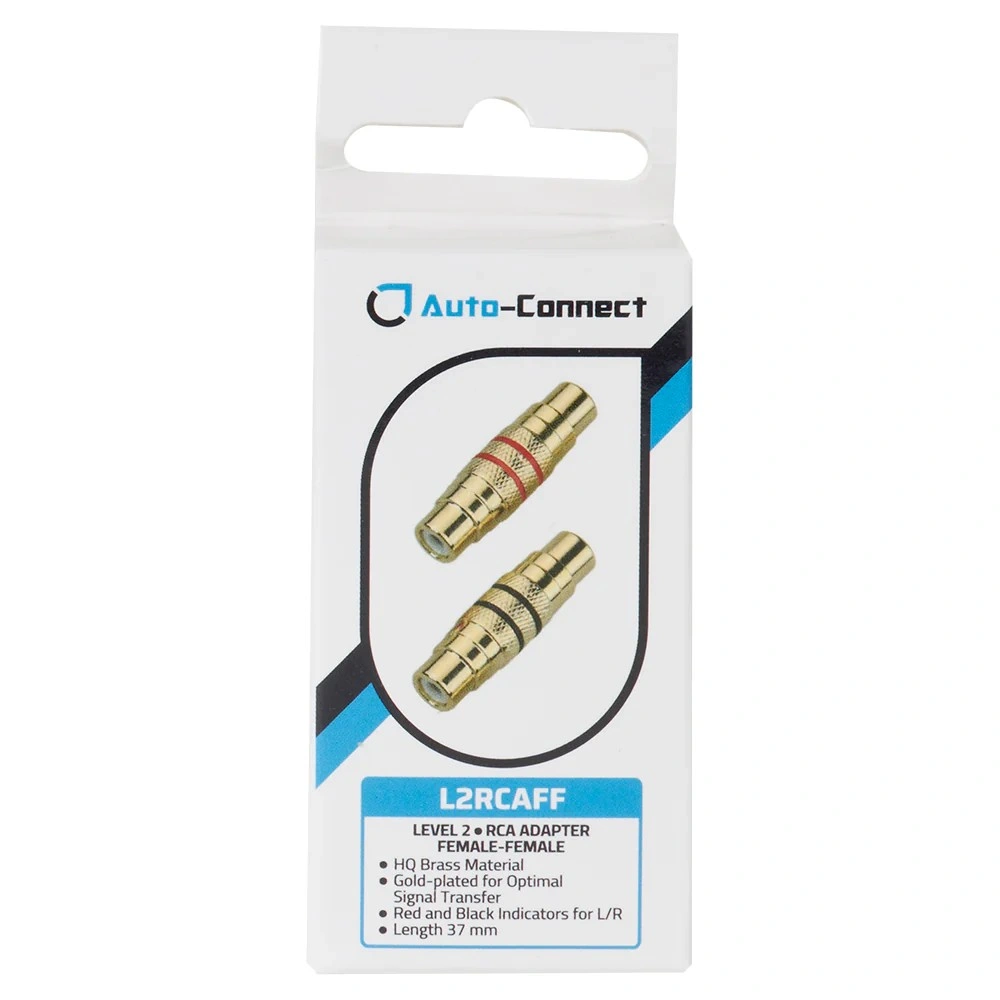 Auto-Connect RCA-adapter, hona-hona