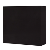 DLS Flatsub Midi vägghängningsbar aktiv subwoofer, mattsvart