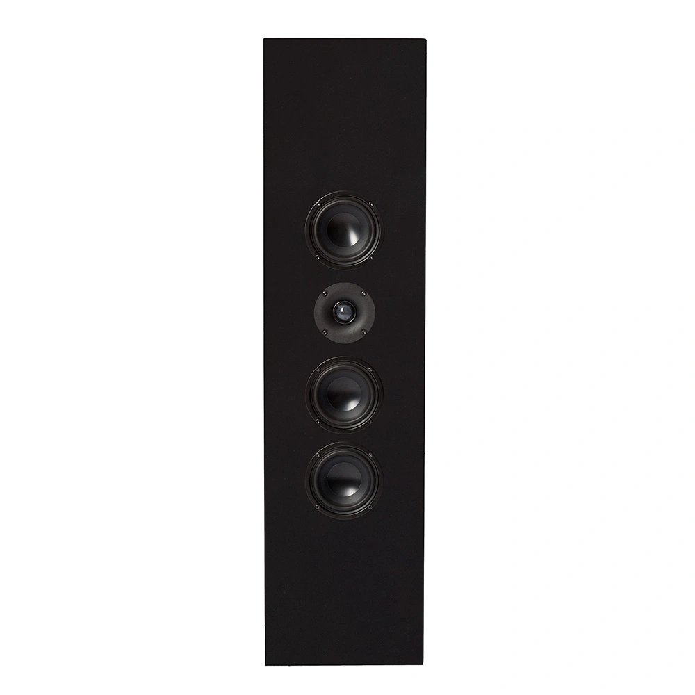 2-pack DLS Flatbox XXL on-wall högtalare, mattsvart