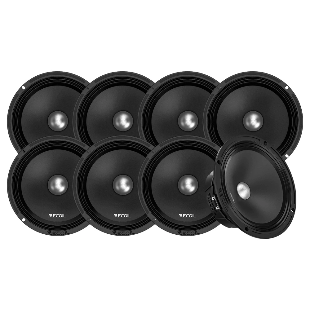8-pack Recoil MS10-4, 10" SPL-midbas/mellanregister