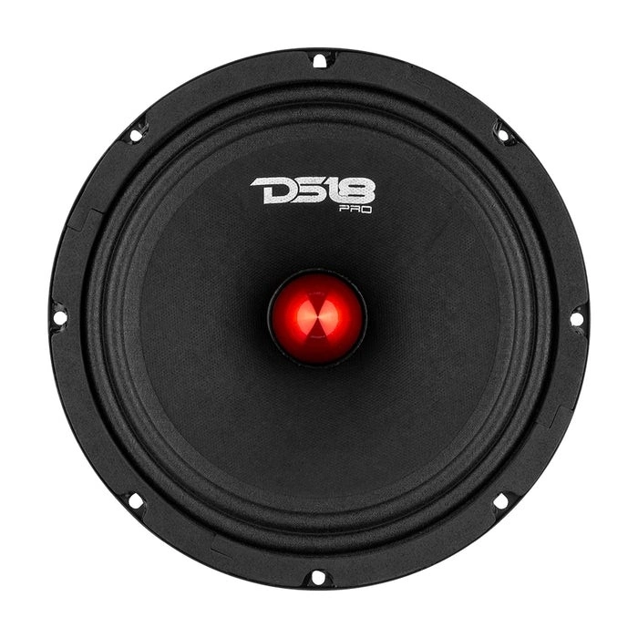 4st DS18 PRO-GM8B i raggarplanka med MAD PT2-254 horndiskanter