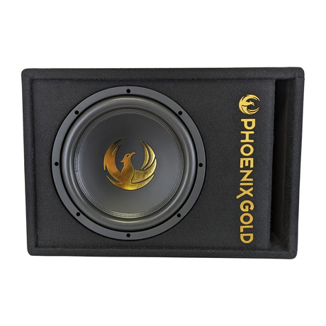 Phoenix Gold Z12AB, 12" Aktiv baslåda inkl. kabelkit