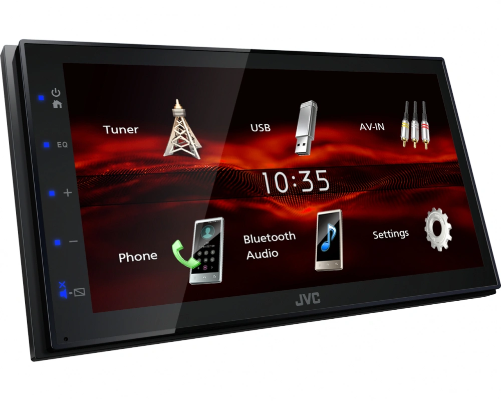 JVC KW-M180BT, bilstereo med Bluetooth, 6.8" skärm och mer