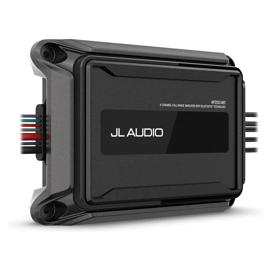 JL Audio AP200/4BT, marint 4-kanaligt slutsteg med Bluetooth