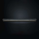 Strands Skylord LED bar 40", vit/amber, inbyggd relä, kabelhärva