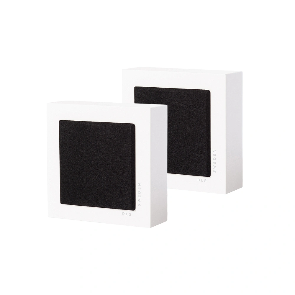 2-pack DLS Flatbox Slim Mini, Vit