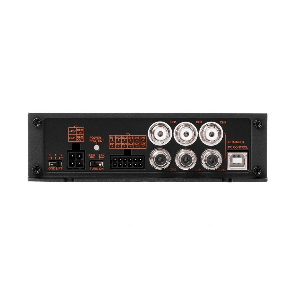 GAS MAX D2-610BT, 10-kanalig DSP med Bluetooth