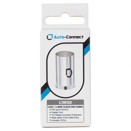 Auto-Connect L1WS0 10-pack kabelhylsor, 54mm²-kabel