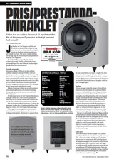 Dynavoice Magic MW12 subwoofer, svart