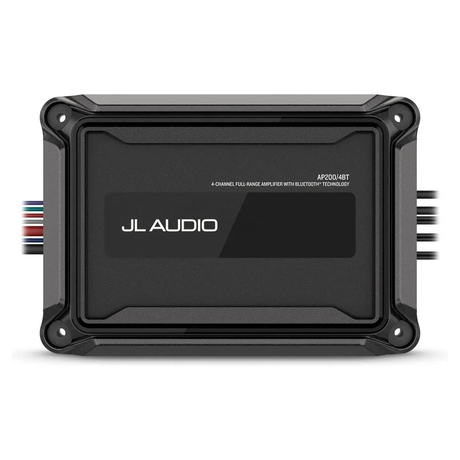 JL Audio AP200/4BT, marint 4-kanaligt slutsteg med Bluetooth