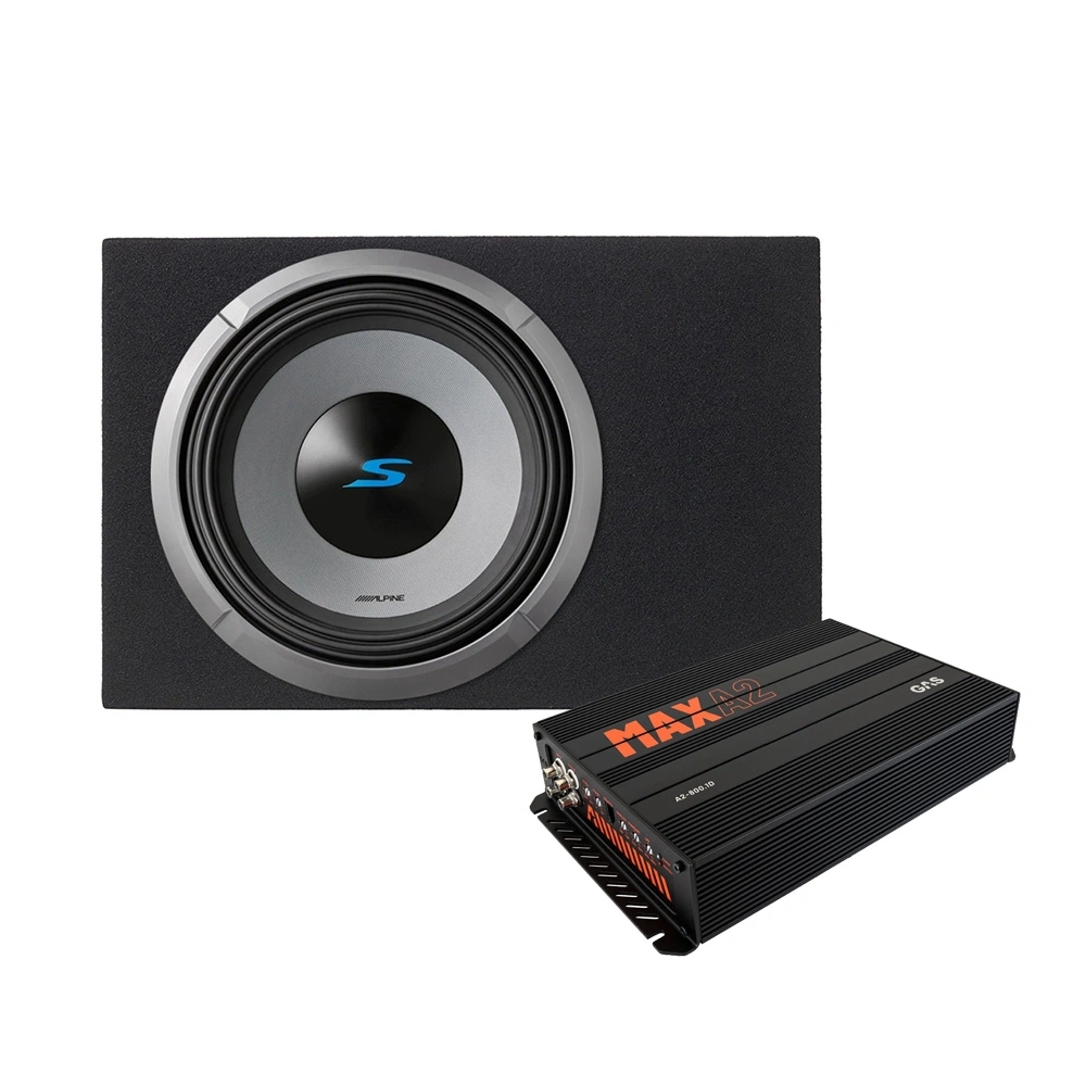 Alpine S2-W12D2 i baslåda med slutsteg, 1x12 baspaket