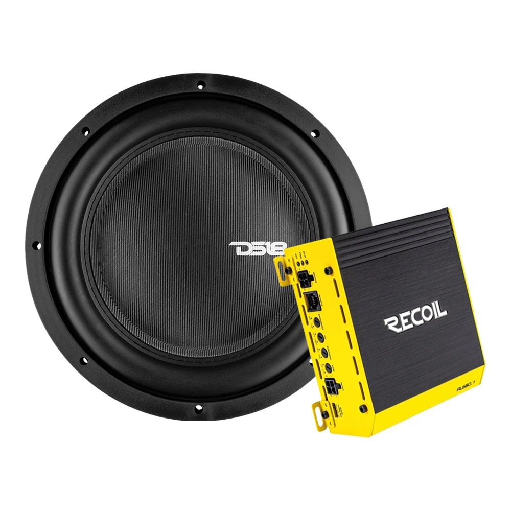 DS18 IXS12.2D med Recoil RL680.1, slimmat 1x12" baspaket
