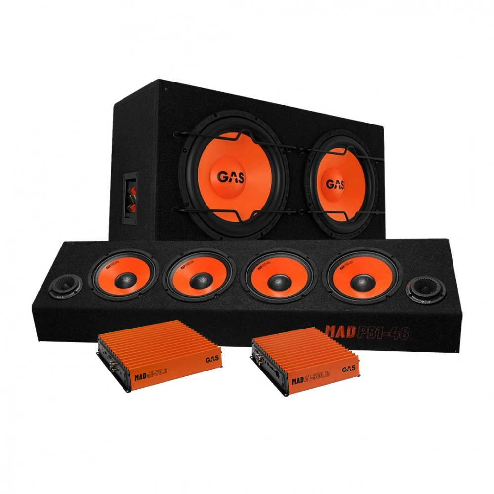 GAS MAD B1-212 A-traktor Paket med Tershine tillbehör, Grymt raggarkit