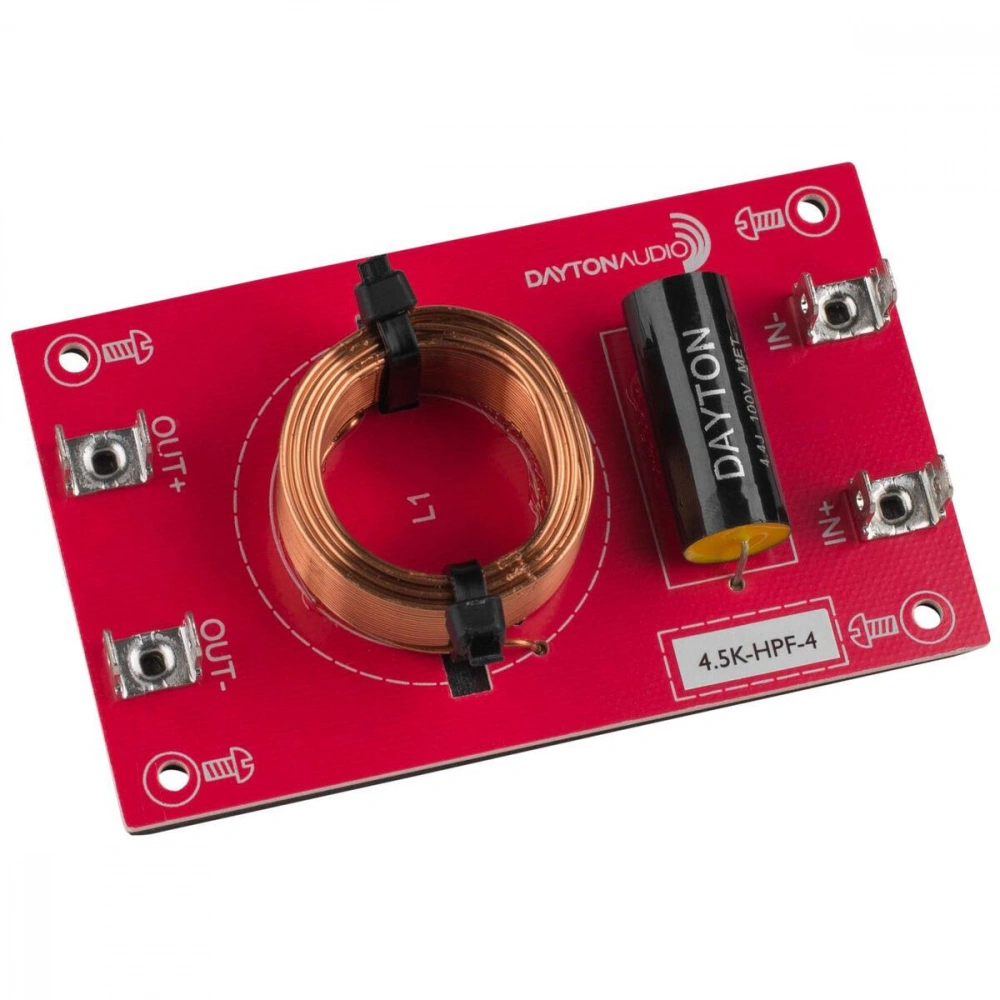 Dayton Audio Högpassfilter 12dB/okt 4ohm, styck