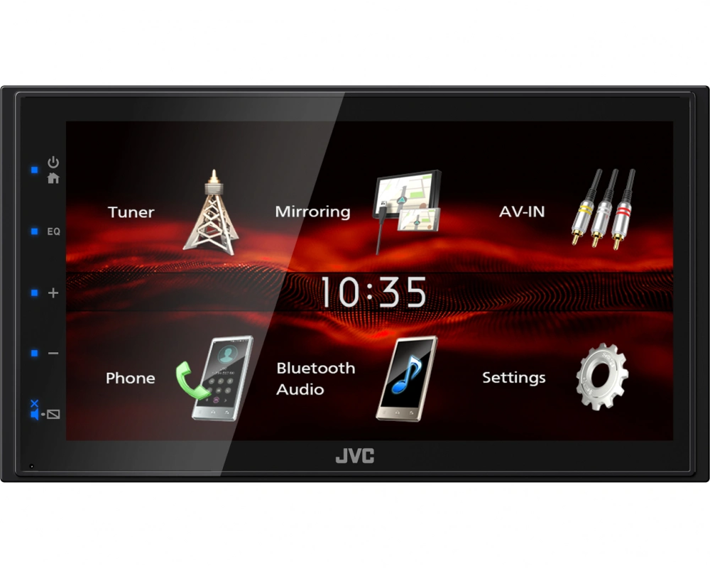 JVC KW-M180BT, bilstereo med Bluetooth, 6.8" skärm och mer