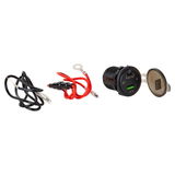 USB-laddare med voltmätare och USB-C