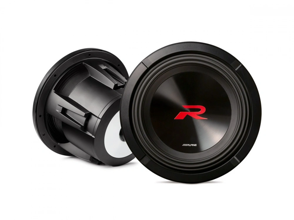 2-pack Alpine R2-W10D4, 10 tums baselement