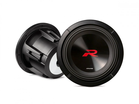 2-pack Alpine R2-W10D4, 10 tums baselement