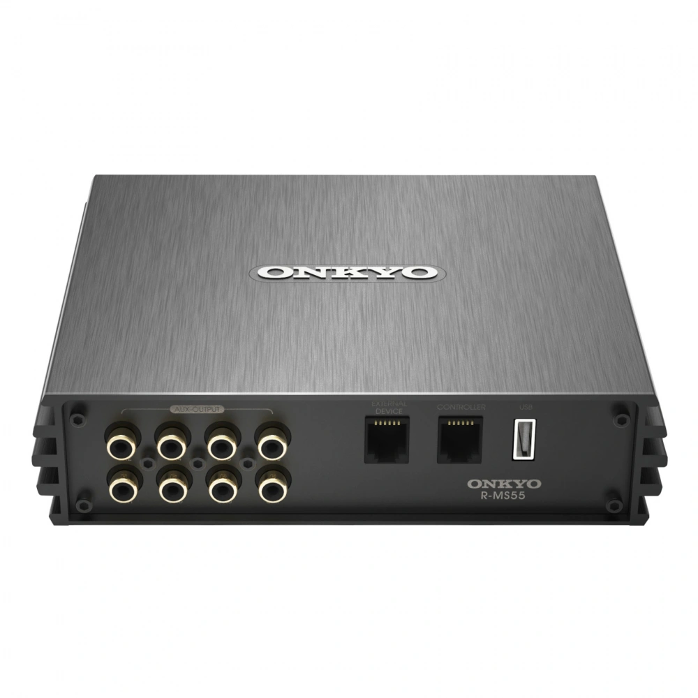 Onkyo R-MS55, kraftfull 8-kanalig DSP med inbyggd förstärkare och Bluetooth