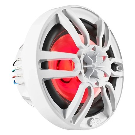 DS18 NXL-69/WH, vita 6x9 tums marinhögtalare med LED, par