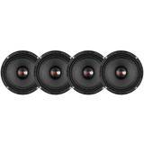 4-pack DS18 PRO-X6.4M, 6.5 tums midbas