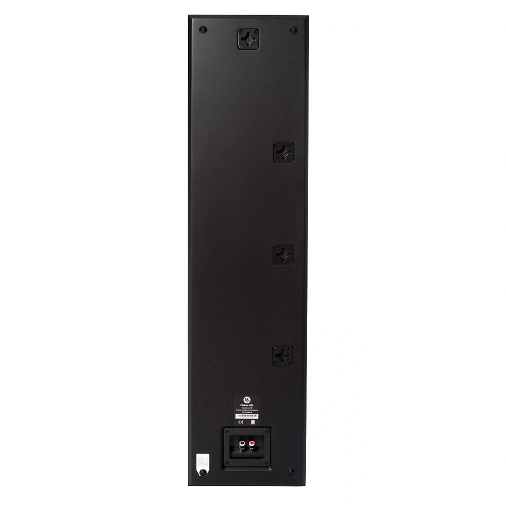 2-pack DLS Flatbox XXL on-wall högtalare, mattsvart